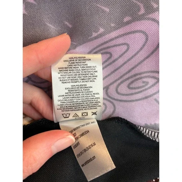 Disney Nightmare Before Christmas Sally Sleep Gown Purple Toddler 5T NB119TGTWM - Picture 7 of 7